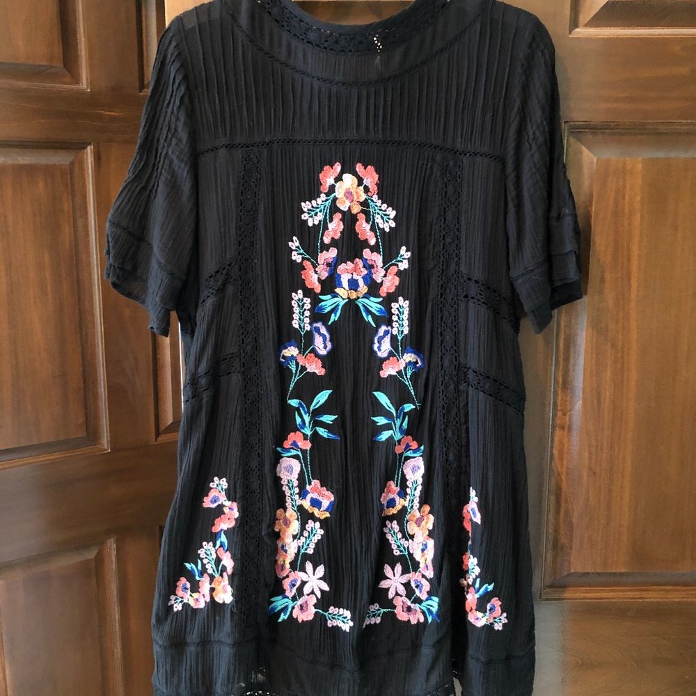 Free People black dress size small
